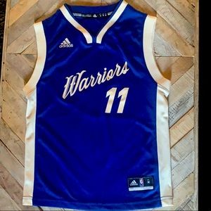 KLAY THOMPSON: ADIDAS WARRIORS CHRISTMAS DAY #11 SWINGMAN JERSEY - Youth Medium